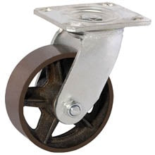 RUEDA METALICA DE 5", BASE GIRATORIA
