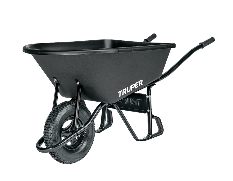 CARRETILLA 6 FT, LLANTA REFORZADA, CONCHA PLASTICA