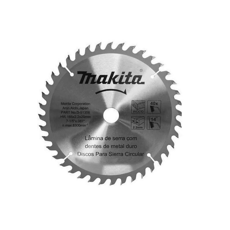 DISCO PARA SIERRA CIRCULAR 7-1/4" X 40D X 13/16" CON COPLE, MADERA