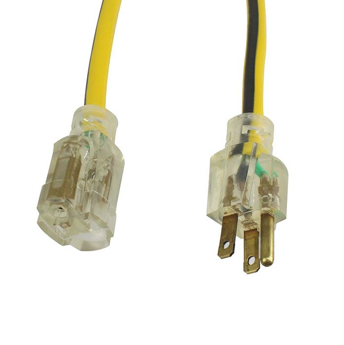 EXTENSION ELECTRICA DE 7 MTS, CAL. 14/3, USO RUDO