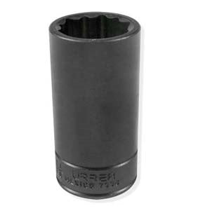 DADO DE IMPACTO DE 5/8", CUADRO DE 1/2", 12 PUNTAS, LARGO