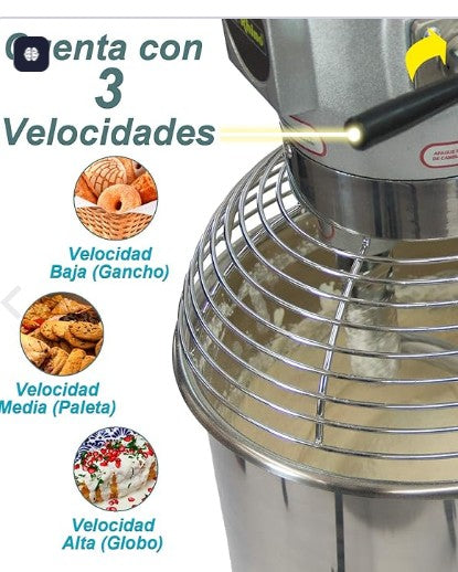 BATIDORA PLANETARIA 10 LTS 3 VELOCIDADES RHINO