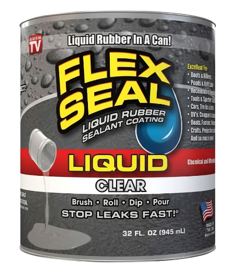 IMPERMEABILIZANTE DE GOMA TRANSPARENTE FLEX SEAL, 945 ml