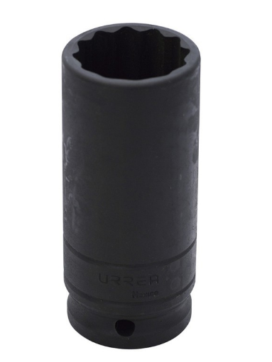 DADO DE IMPACTO DE 24 mm, CUADRO DE 1/2", 6 PUNTAS, LARGO