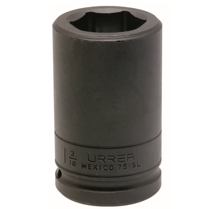 DADO DE IMPACTO DE 1-1/2", CUADRO DE 3/4", 6 PUNTAS, LARGO