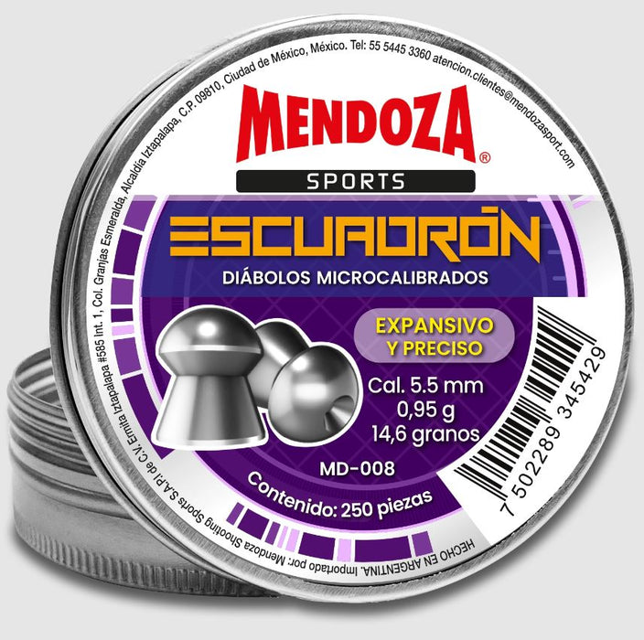 DIABOLOS DEPORTIVOS ESCUADRON PUNTA DOMO HUECA CAL. 5.5 MM