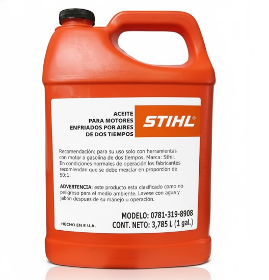 ACEITE PARA MOTOR DE DOS TIEMPOS STHIL, 1 GALON