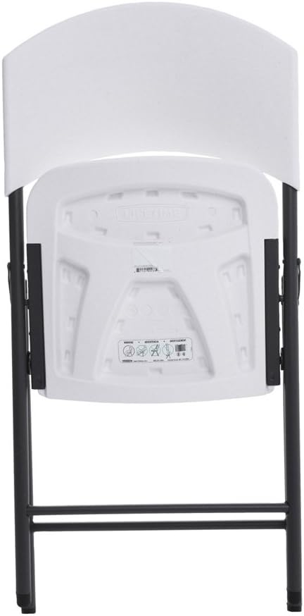 SILLA DE PLASTICO, PLEGABLE, BLANCA, LIFETIME, SEMI COMERCIAL