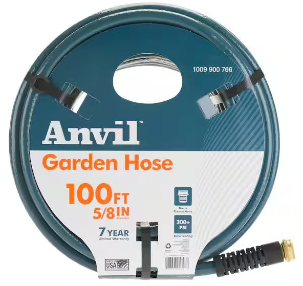 MANGUERA PARA JARDIN 5/8", 100 FT, ANVIL