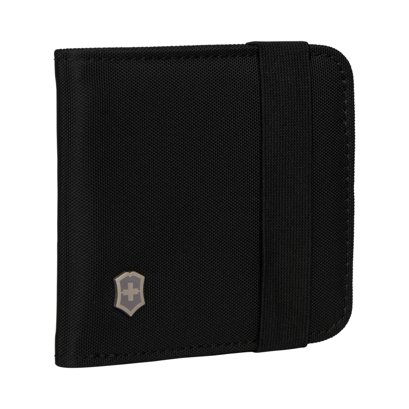 CARTERA DE NYLON VICTORINOX, COLOR NEGRA C/ VELCRO WHIT RFID PROTECTION0