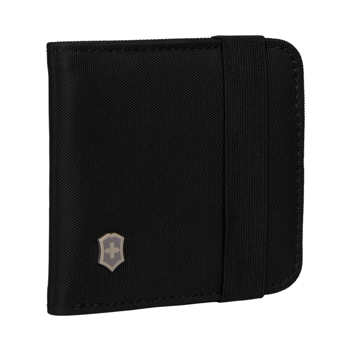 CARTERA DE NYLON VICTORINOX, COLOR NEGRA C/ VELCRO WHIT RFID PROTECTION0