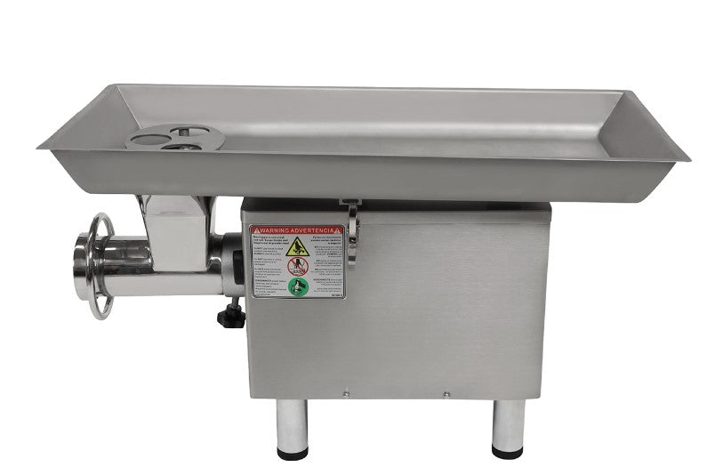 MOLINO EMBUTIDOR CEDAZO  22, 2 HP MOTOR 1500W