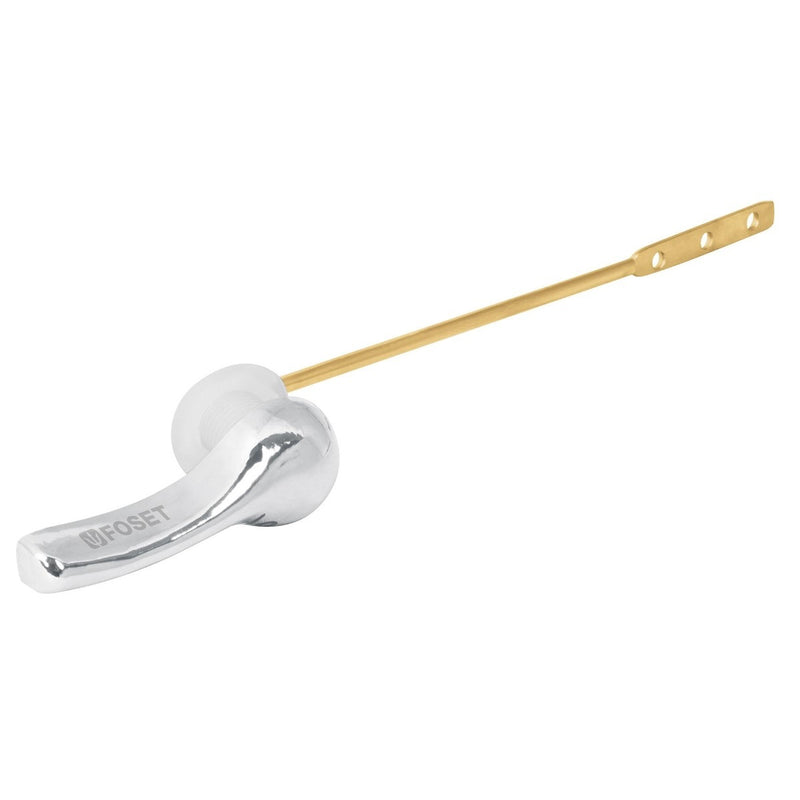PALANCA PARA WC FRONTAL CROMADA