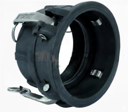 CONEXION RAPIDA DE POLIPROPILENO PARA MOTOBOMBA DE 4" (D) PPD400