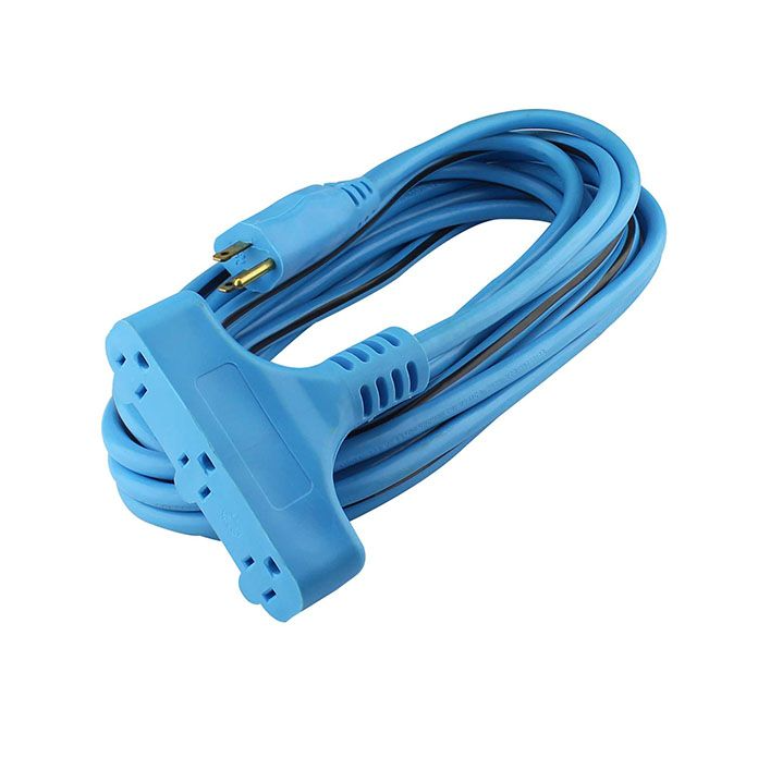 EXTENSION ELECTRICA DE 7.6 MTS, CAL. 16/3, POWER BLOCK, USO RUDO