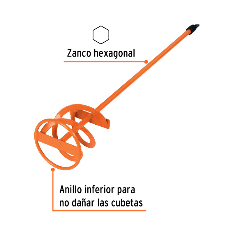 REVOLVEDOR PARA PINTURA 4" X 21"