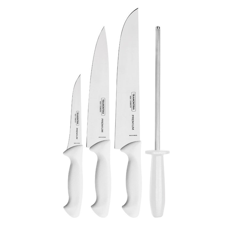 JUEGO DE CUCHILLOS CHEF 4 PIEZAS TRAMONTINA