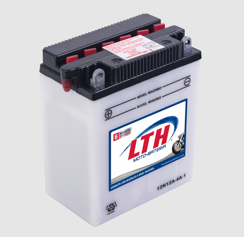 MOTO-BATERIA LTH DE 12 AMPERS/H (12N12-4A-1)