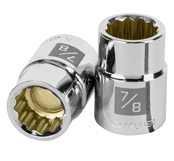 DADO DE 7/8", CUADRO DE 3/4", 12 PUNTAS, D-3428