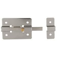 PASADOR DE SOBREPONER 12 CM CROMO BRILLANTE