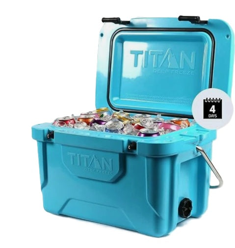 HIELERA TERMICA TITAN COLOR AZUL 20 QT 5 GAL