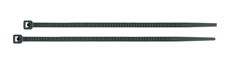 CINCHOS DE PLASTICO, 30 CM, 50 LBS, NEGROs
