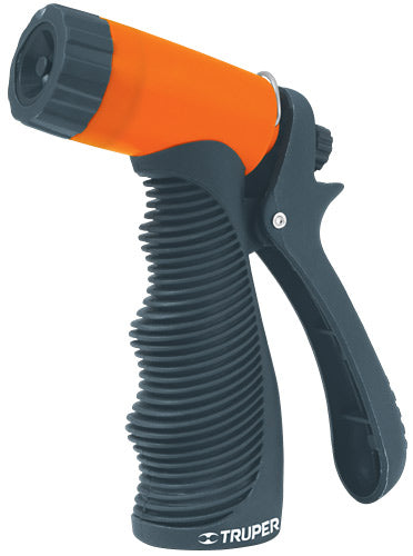 PISTOLA PARA RIEGO BOQUILLA REGULABLE, PLASTICO-PVC