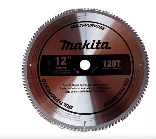 SIERRA CIRCULAR MULTI PROPOSITO 12''X1''X 120 DIENTES TCT