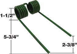 RESORTE PARA EMPACADORA JOHN DEERE 410, 430, 510, 530