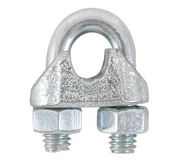 NUDO PARA CABLE 1/4" GALVANIZADO
