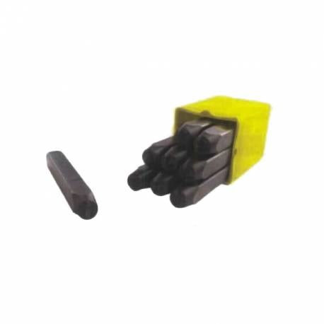JUEGO DE NUMEROS DE GOLPE 4 mm