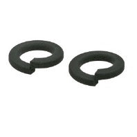 Arandela de presión negra 3/16" (pieza), anillo partido