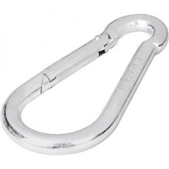 BANDOLA MOSQUETÓN, DE ACERO, 3/8'"