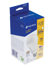 Caja de bombilla LED Volteck 18 W, luz cálida