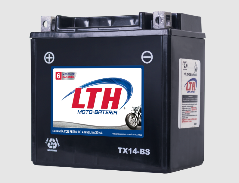 MOTO BATERIA LTH AGM LIBRE DE MANTENIMIENTO DE 10 AMPERS/H