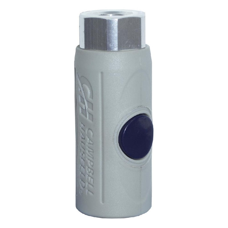 CONECTOR ACOPLADOR RAPIDO  1/4" BOTON DE PRESION