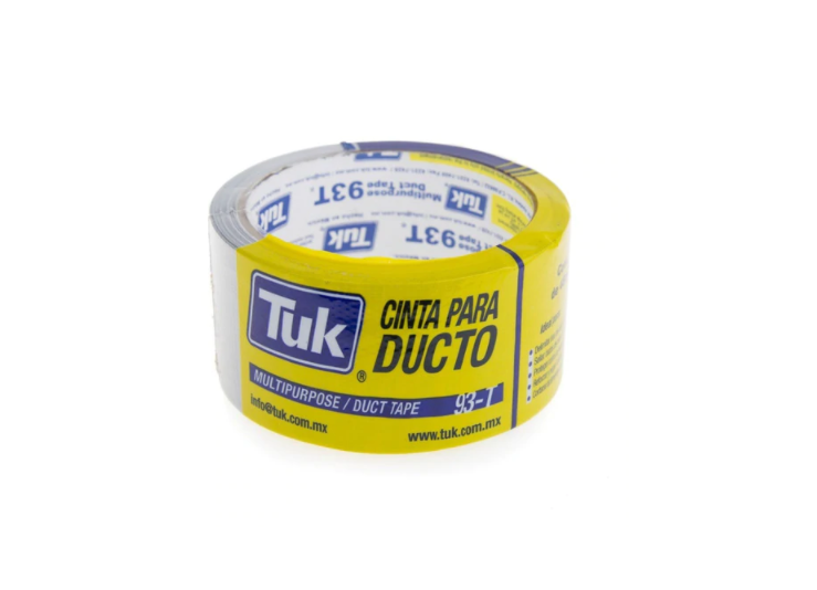CINTA ADHESIVA PARA DUCTO TUK, CAPACIDAD DE 48 mm X 10MTS 93-T