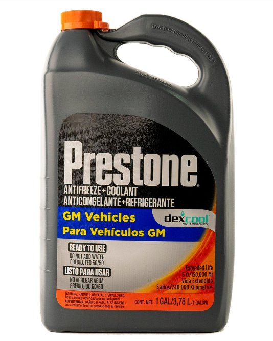ANTICONGELANTE / REFRIGERANTE PRESTONE DEXCOOL 50/50 (GALON)