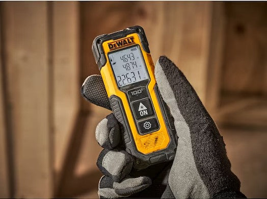 MEDIDOR DE DISTANCIA LASER DIGITAL 30 MTS DEWALT