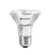 Foco de halógeno PAR20 VOLTECK, vidrio transparente y base roscada
