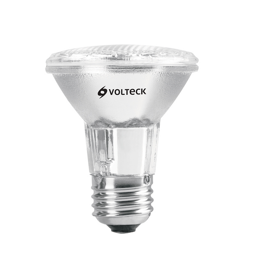 Foco de halógeno PAR20 VOLTECK, vidrio transparente y base roscada