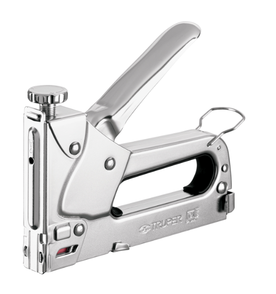 ENGRAPADORA TIPO PISTOLA PARA ¼',5/16', 3/8', CON 200 GRAPAS