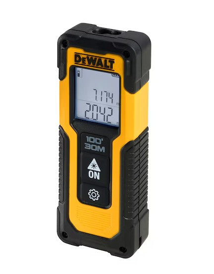 MEDIDOR DE DISTANCIA LASER DIGITAL 30 MTS DEWALT