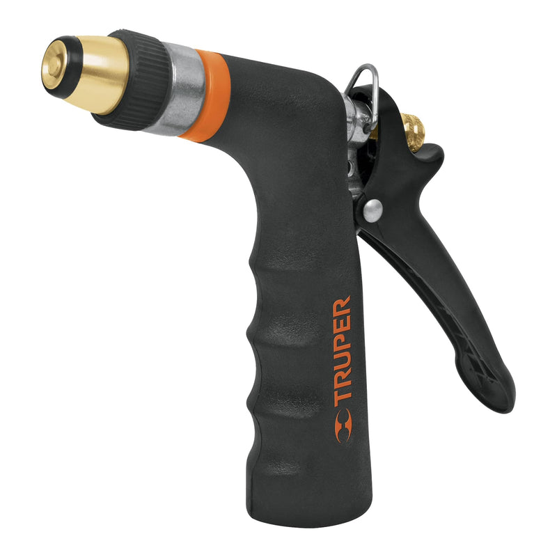 PISTOLA PARA RIEGO BOQUILLA REGULABLE, METAL-PVC 2 FUNCIONES