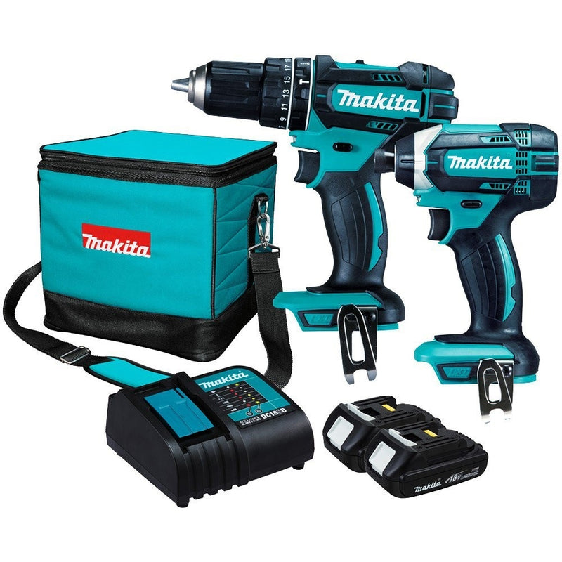 COMBO 18V, LXT, ROTOMARTILLO Y ATORNILLADOR DE IMPACTO, 2 BAT. 1.5 A.H, CARGADOR Y MALETA