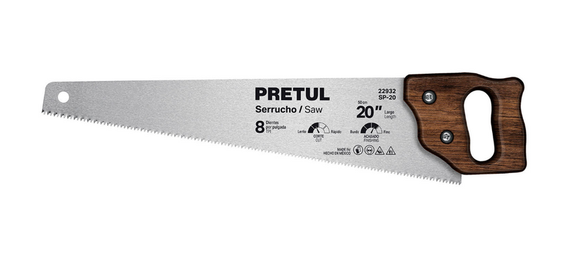 SERRUCHO DE 18", PRETUL