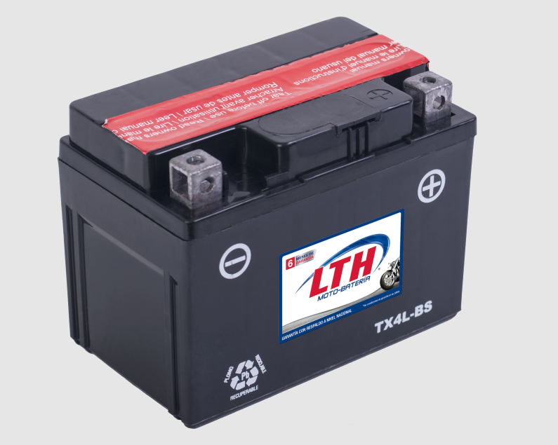 MOTO-BATERIA LTH AGM LIBRE DE MTTO. DE 3 AMPERS/H (CTX4L-BS)