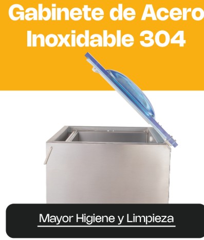 EMPACADORA AL VACIO 40 M3/H 1800 W 220/60HZ TRIFASICO