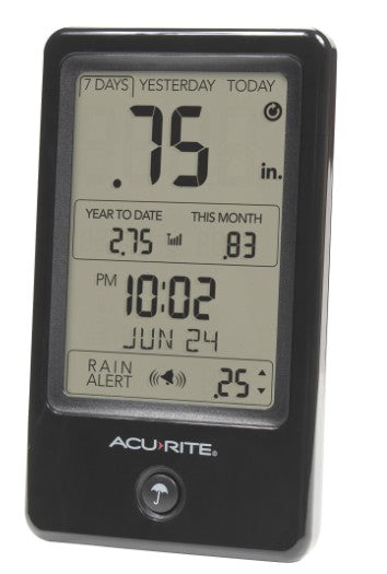 PLUVIOMETRO DIGITAL CON ALARMA ACURITE