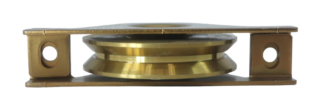 RUEDA DE ACERO PARA PORTON SOPORTE 100MM